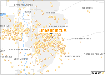map of Linden Circle