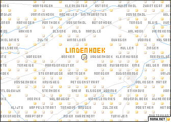 map of Lindenhoek