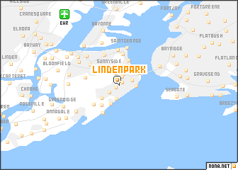 map of Linden-Park