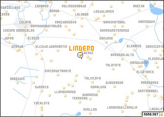 map of Lindero