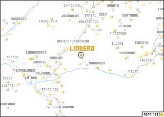 map of Lindero