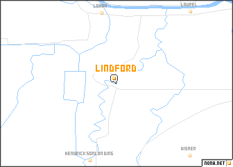 map of Lindford