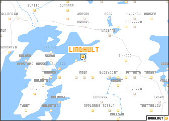 map of Lindhult