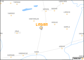 map of Lindian