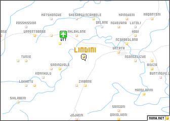 map of Lindini