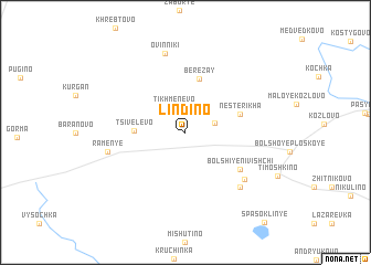 map of Lindino