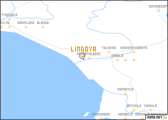 map of Lindoya