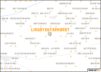 map of Lindstedterhorst