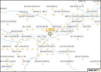 map of Lind