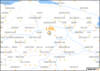 map of Lind