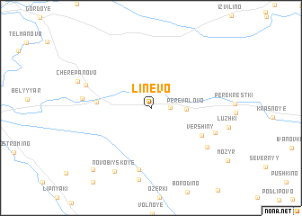map of Linëvo