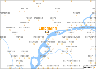 map of Lingadipa