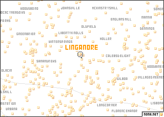 map of Linganore