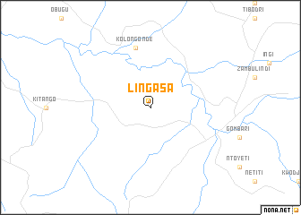 map of Lingasa