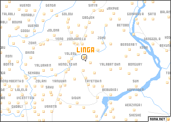 map of Linga