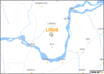 map of Lingio