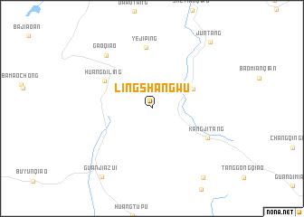 map of Lingshangwu