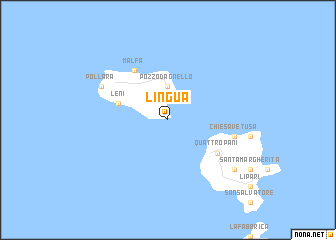 map of Lingua