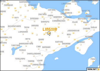 map of Lingxia