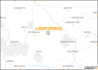 map of Linha Torrens
