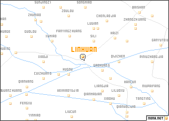 map of Linhuan