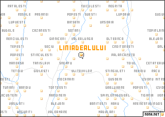map of Linia Dealului