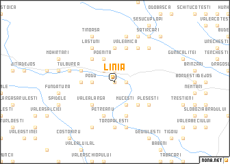 map of Linia