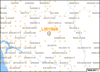 map of Liniyawa