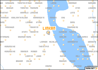 map of Linkan