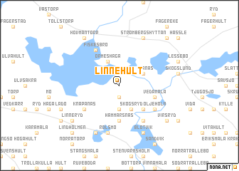 map of Linnehult