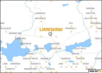 map of Linneskruv