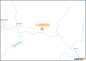 map of Linpeng