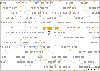 map of Linsingen