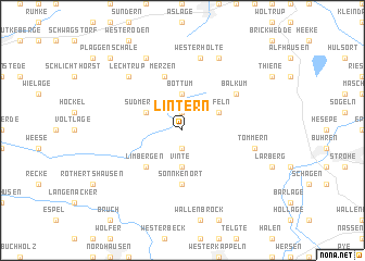 map of Lintern