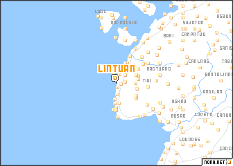 map of Lintuan