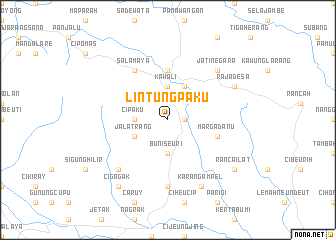 map of Lintungpaku