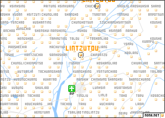 map of Lin-tzu-t\