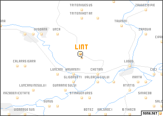 map of Linţ