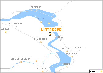 map of Linyakovo