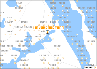map of Linyamanapengo