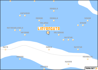 map of Linyanguta
