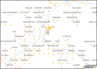 map of Līn
