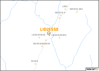 map of Liouesso