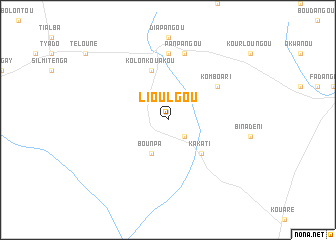 map of Lioulgou