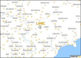 map of Lip-ac
