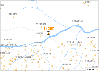 map of Lipac
