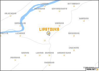 map of Lipatovka