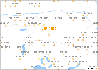 map of Lipiniec