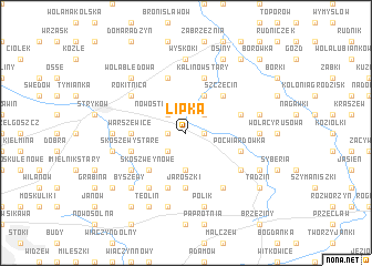 map of Lipka