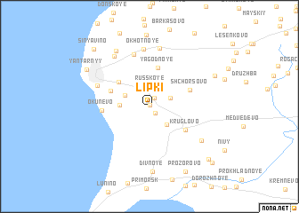 map of Lipki